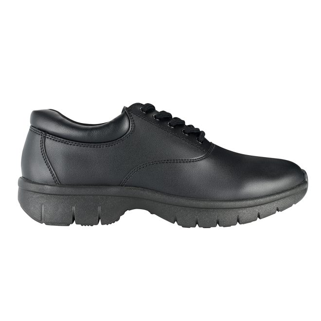 black styleplus rpm marching band shoe side view