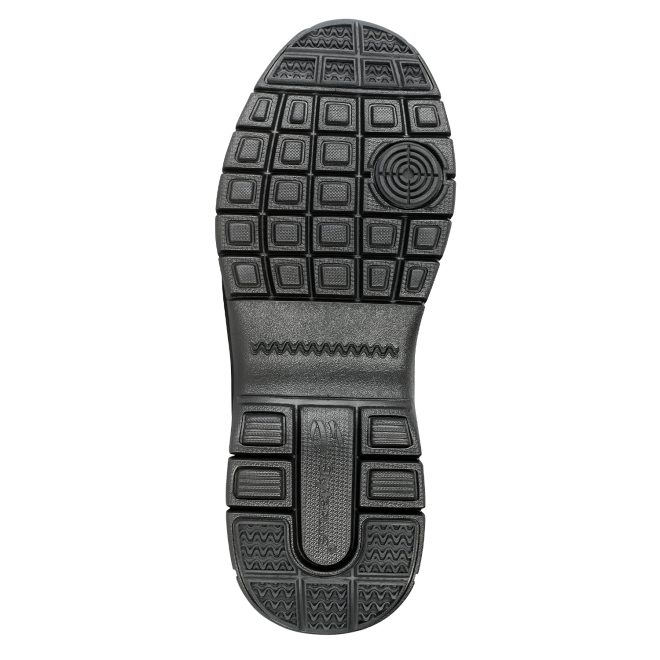 black styleplus rpm marching band shoe sole view