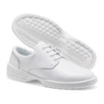 white dsi mtx marching band shoe sole and side view