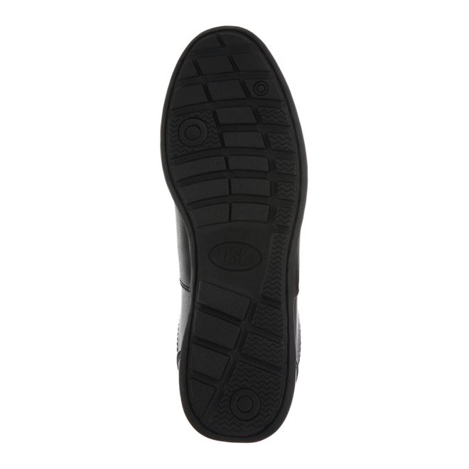 black dsi velocity marching band shoe sole view