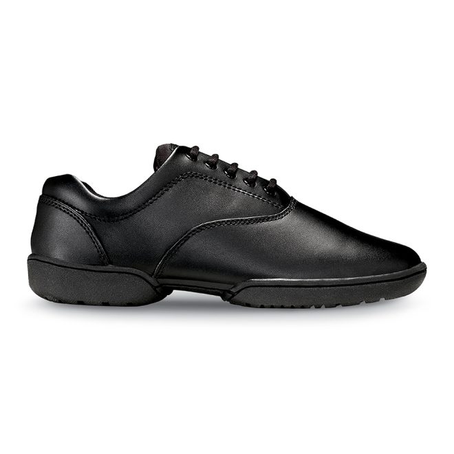 black dsi viper marching band shoe side view