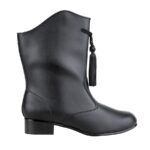 black styleplus vinyl majorette boot side view