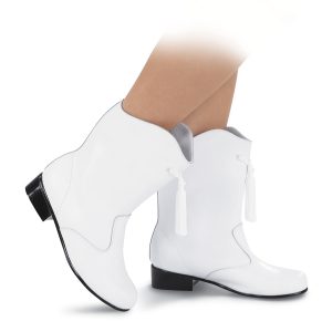 white styleplus leather majorette boot side view