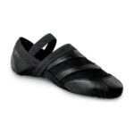 black capezio freeform guard shoe side view