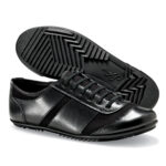 black styleplus prowler guard shoe sole and side view