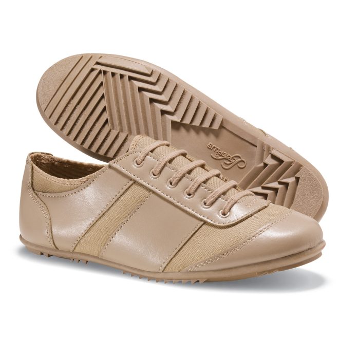 tan styleplus prowler guard shoe sole and side view