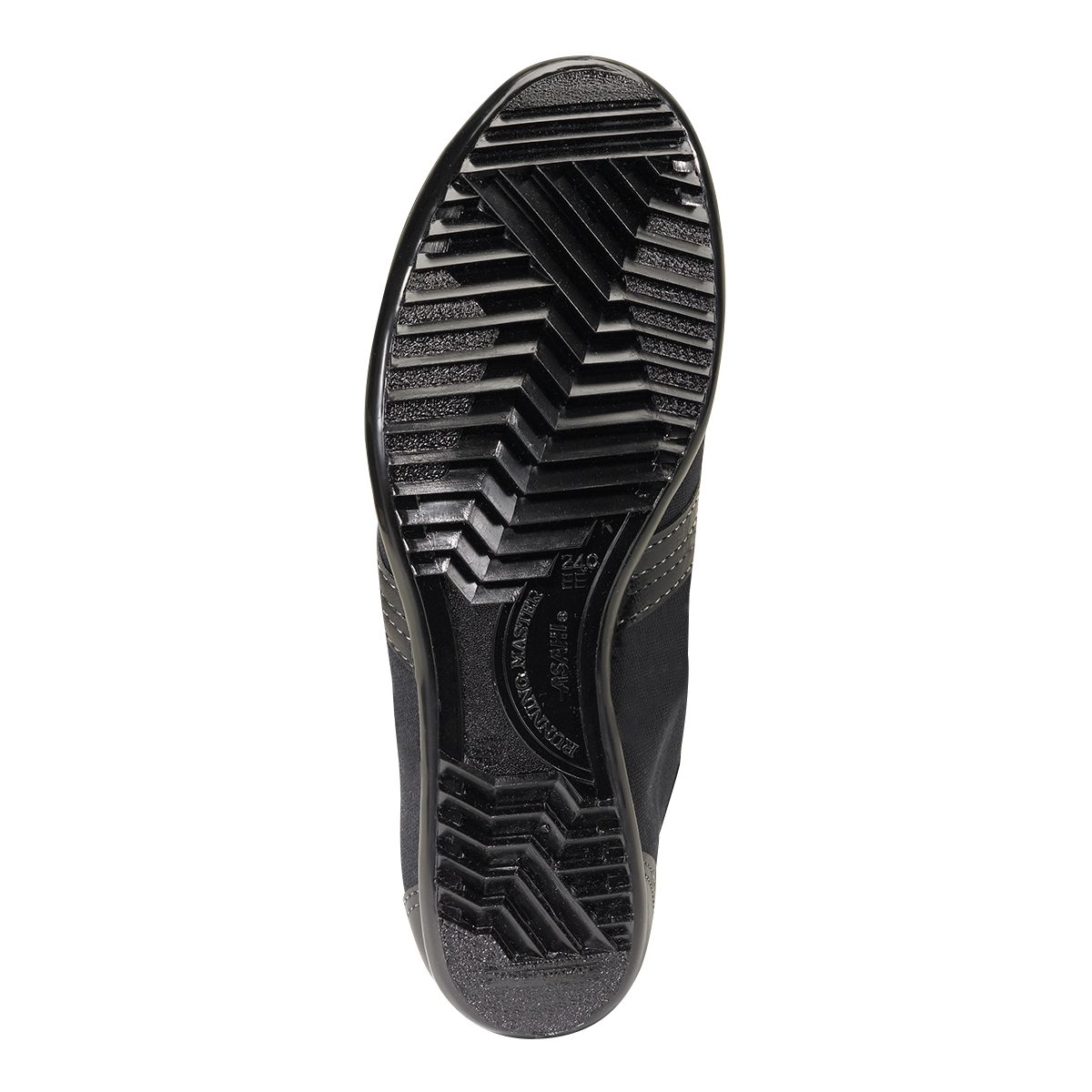 black in step dance shoes, sole