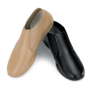 tan and black options styleplus releve platinum guard shoe top view
