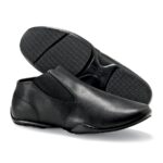 black styleplus releve platinum guard shoe sole and side view