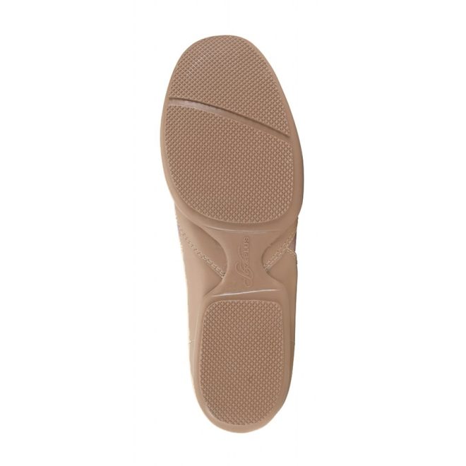 tan styleplus releve platinum guard shoe sole view