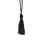 black majorette boot tassel