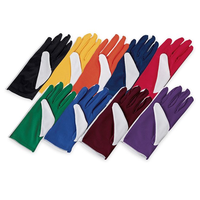 color options for flash guard gloves palm view