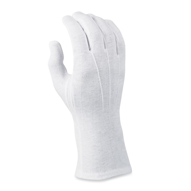 white long wrist sure grip band gloves back view