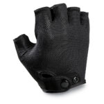 black styleplus grip factor fingerless guard gloves back view