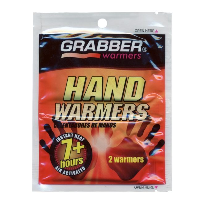 grabber hand warmers glove inserts front view