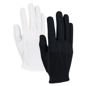 blackand white options styleplus sure grip gloves back view