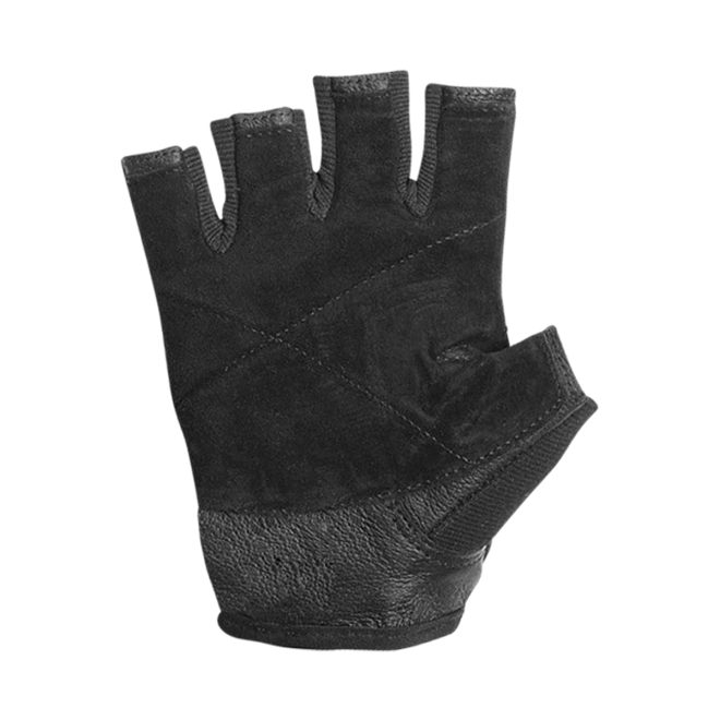 black styleplus talon fingerless gloves palm view