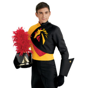 2091482 custom marching band uniform front