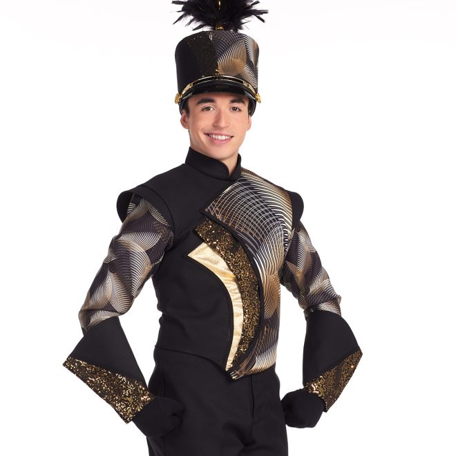 digitally printed marching band jacket 209289