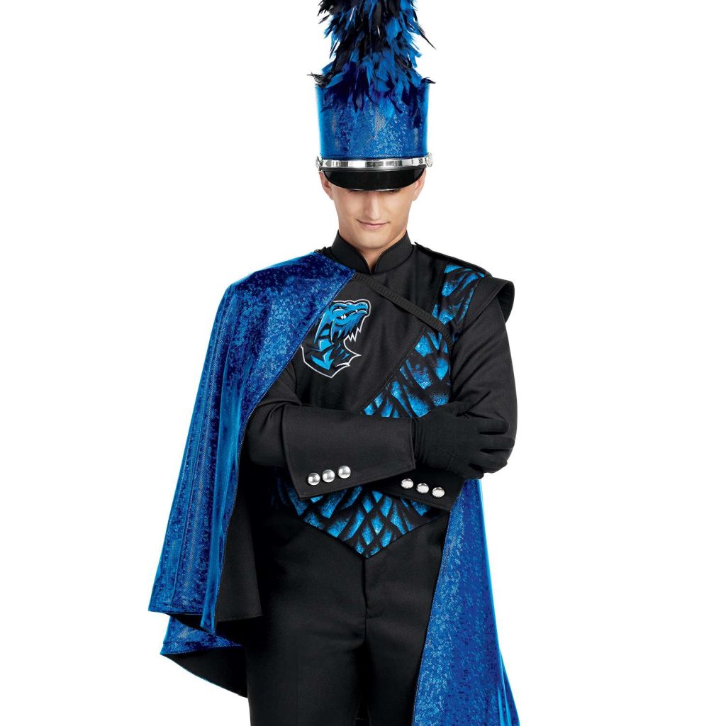 Custom One Shoulder Full Back Cape Band Shoppe