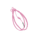 light pink with silver tip custom 1 color military citation nylon cord