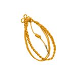 dark gold military citation nylon cord with gold tip