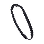 black military shoulder nylon cord