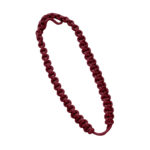 maroon military shoulder nylon cord