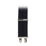 black clip on suspenders