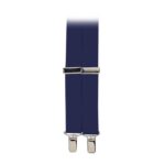 navy clip on suspenders