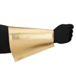 gold metallic marching band gauntlet