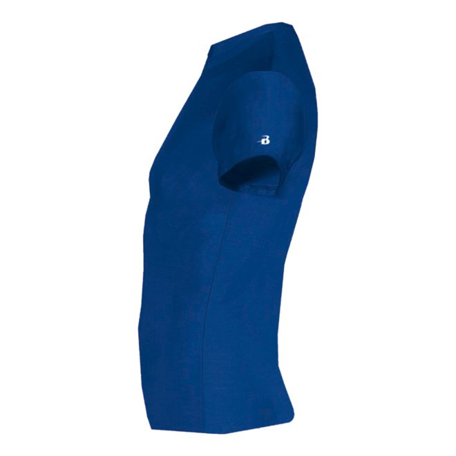 royal badger pro compression short sleeve shirt side view