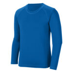 royal augusta hyperform youth long sleeve compression shirt front view