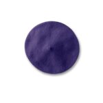 purple wool beret hat