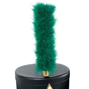 kelly marabou stick up feather shako plume on black shako