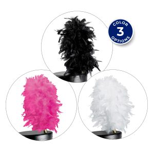 color options for french upright feather shako plume