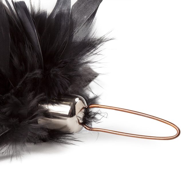 black french fountain feather shako plume attachment