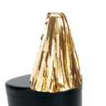 gold metallic shako plume