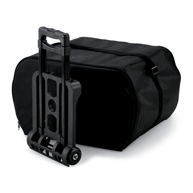 black dsi plume case tote cart