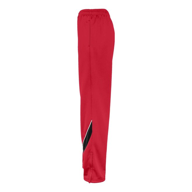 red champion nova warm up pants side view