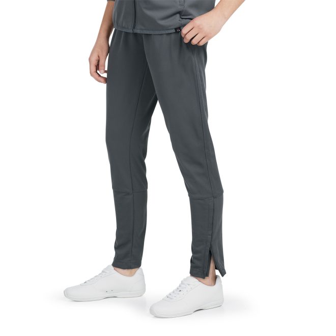 grey badger outer core warm up pant front view