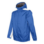 royal/white champion quest warm up jacket front view