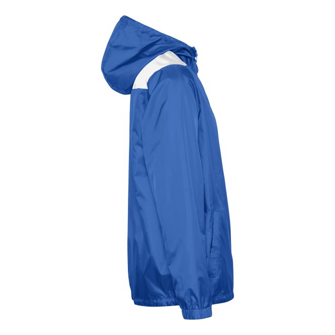 royal/white champion quest warm up jacket side view