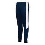 Ladies Navy/White Holloway Crosstown Warmup Pants