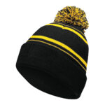 black/gold holloway homecoming beanie