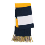 true navy/gold/white sport tek spectator scarf