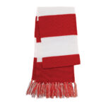 true red/white sport tek spectator scarf