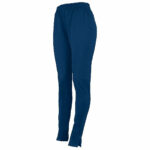 navy augusta tapered leg pants front view