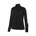 women black/white augusta medalist 2 jacket front view