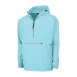 aqua charles river pack-n-go pullover front view